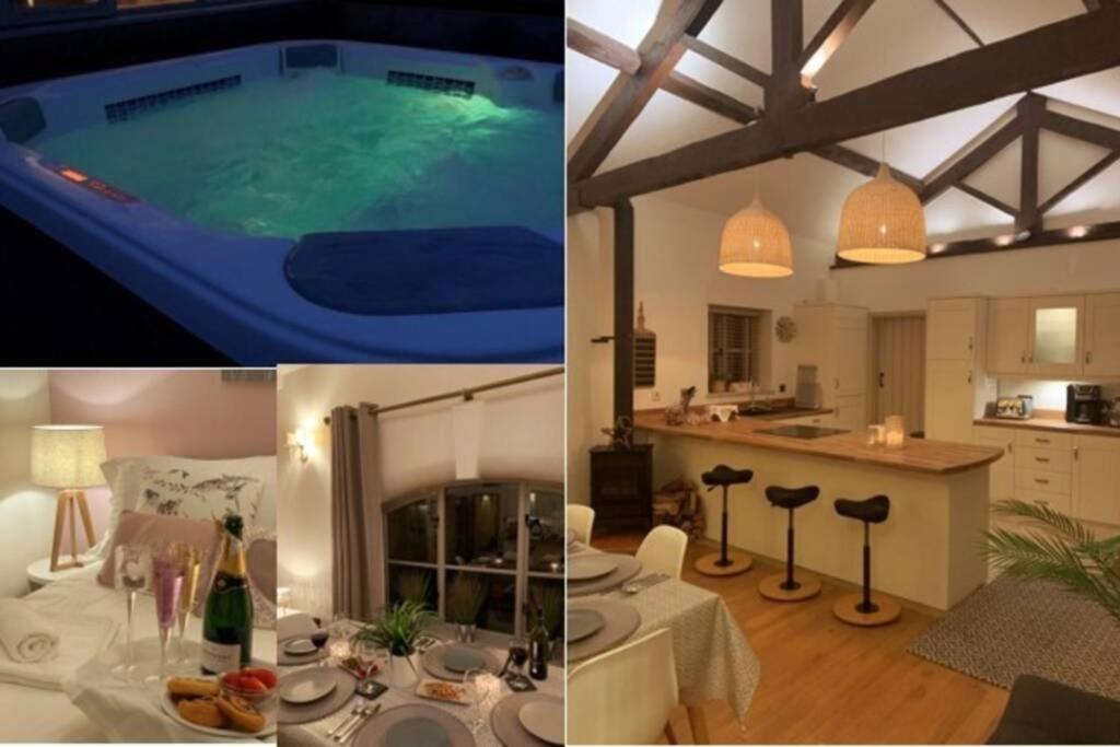 Stunning Barn Private Hot Tub Malvern & Worcester Sleeps 6 Exterior photo